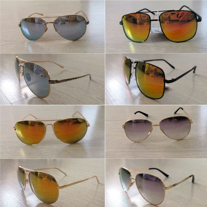 UV400 Защита - Слънчеви очила + Подарък кутия и кърпичка