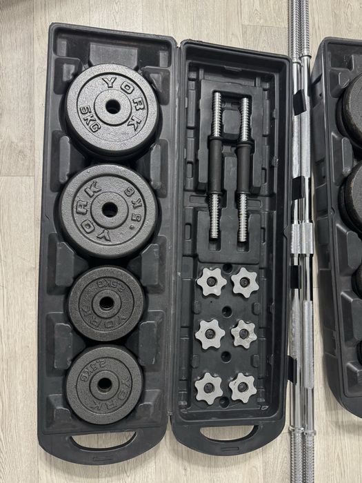 Шанга гантели два в одном 50 кг разборные