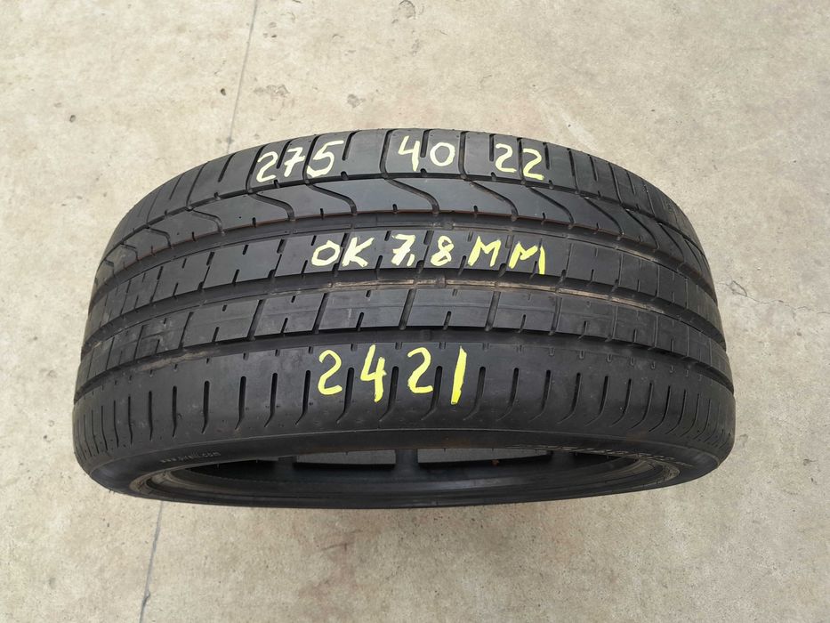O anvelopa vara 275 40 22 pirelli p zero LR pncs 7,8 mm dot 2421