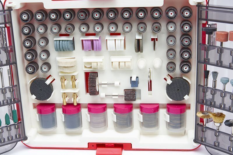 Комплект аксесоари за шлайф биакс, 508 части нвм