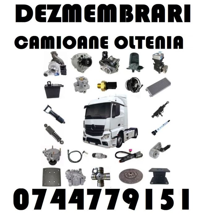 Piese Dezmembrari MERCEDES BENZ - Actros 1835 1840 1841 1843 1844 1845 2540 2240 3340 – MP1 MP2 MP3 / AXOR /ATEGO / MAGARUS / 814