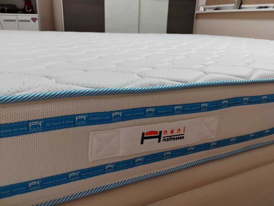 Матрак Тирена флекс 180/200 в идеално състояние, двулицев