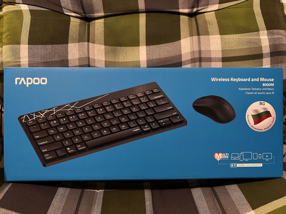 Комплект безжични клавиатура и мишка Rappo