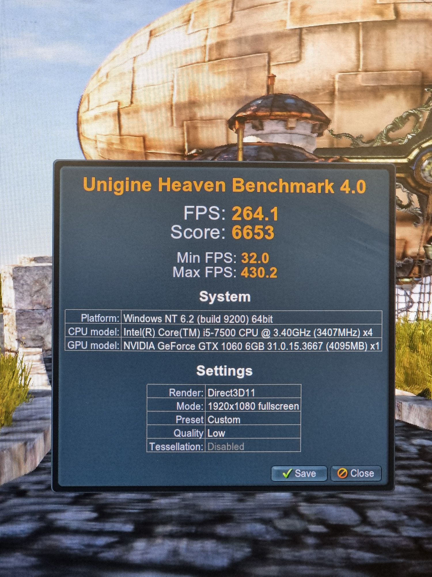 Fortnite Геймърски Компютър/I5 7500/16GB RAM/SSD-512GB/GTX 1060 6GB