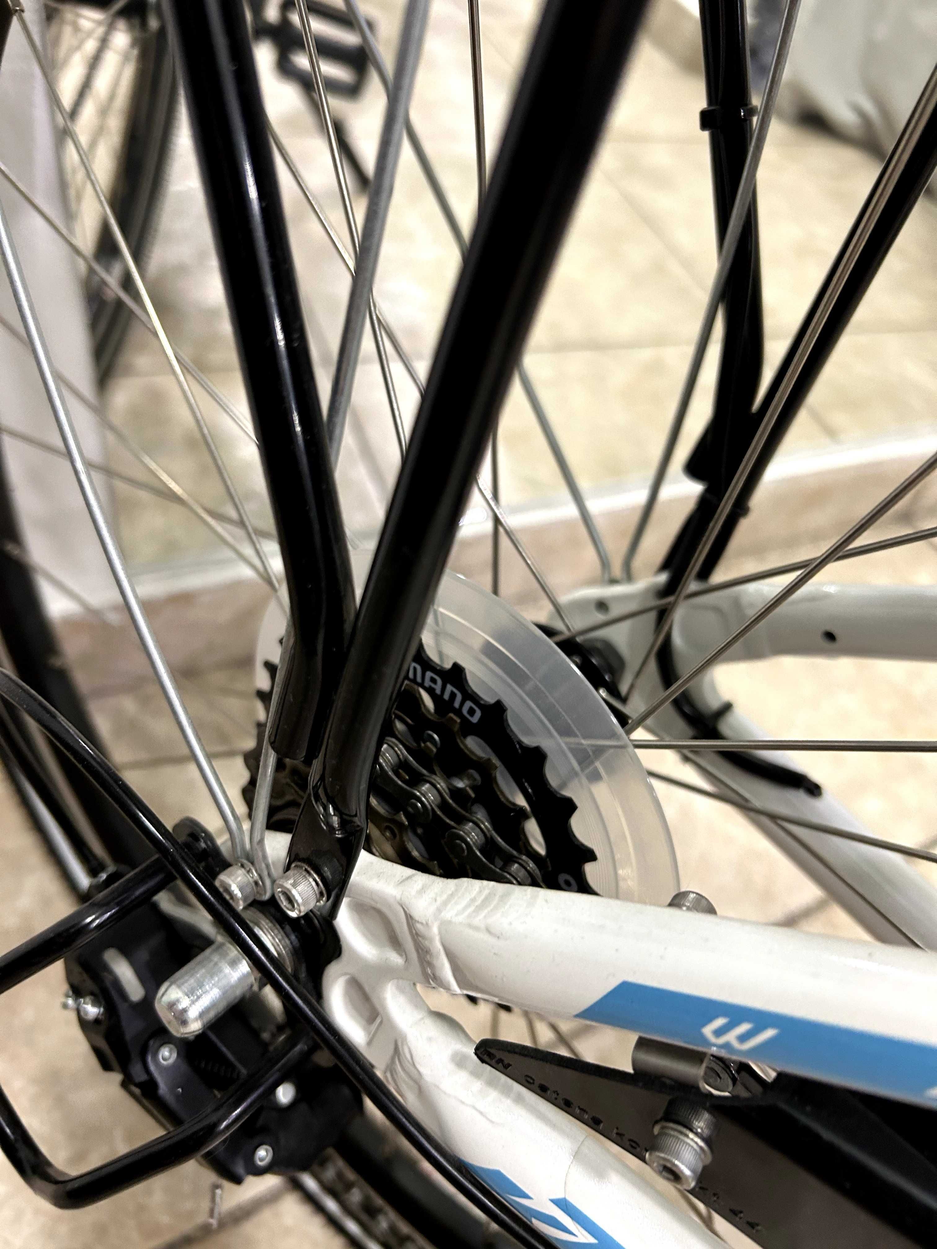Детски велосипед KTM Wild Cat 24, Бял/син