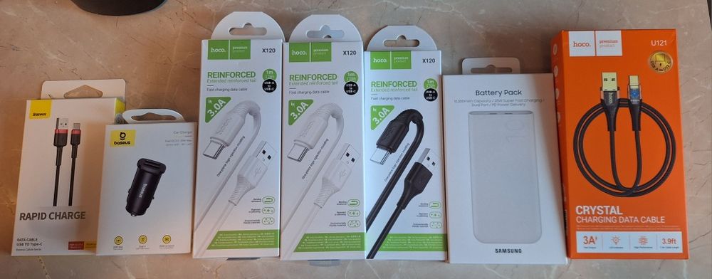 Incarcator Auto, Cablu usb, Baterie Externa Samsung, 10000mAh