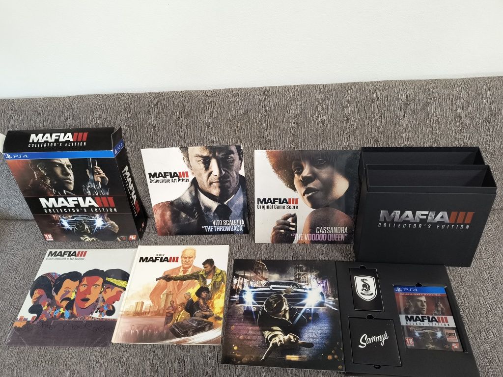 Mafia 3 collectors edition PS4 playstation 4