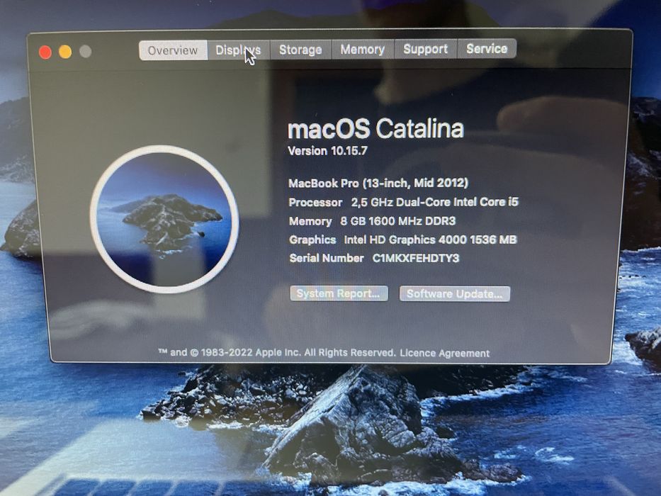 MacBook Pro Mid 2012 1TB