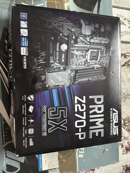 Placa de baza Asus prime z270-p + i3 7100 kit