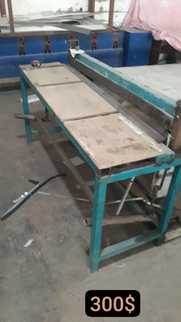 Tunuka mahsulotkarini ishlab chiqarish stanoklari