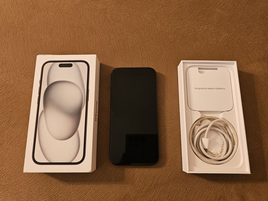 iPhone 15 black 256 GB