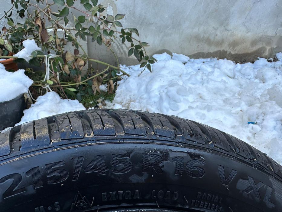 Vând Jantă Skoda +Cauciuc Continental All Season