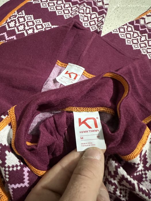 Kari Traa вълнен сет (термо блуза и термо клин)