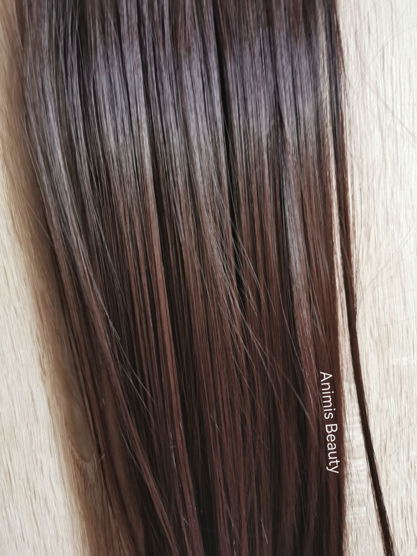 coada de par SATEN 80 cm 180 grame, imită par natural, produse NOI