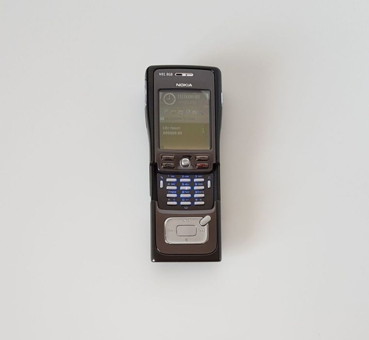 Nokia N91 8GB. Nou, 0 minute, folie ecran. Made in Finland. Original.