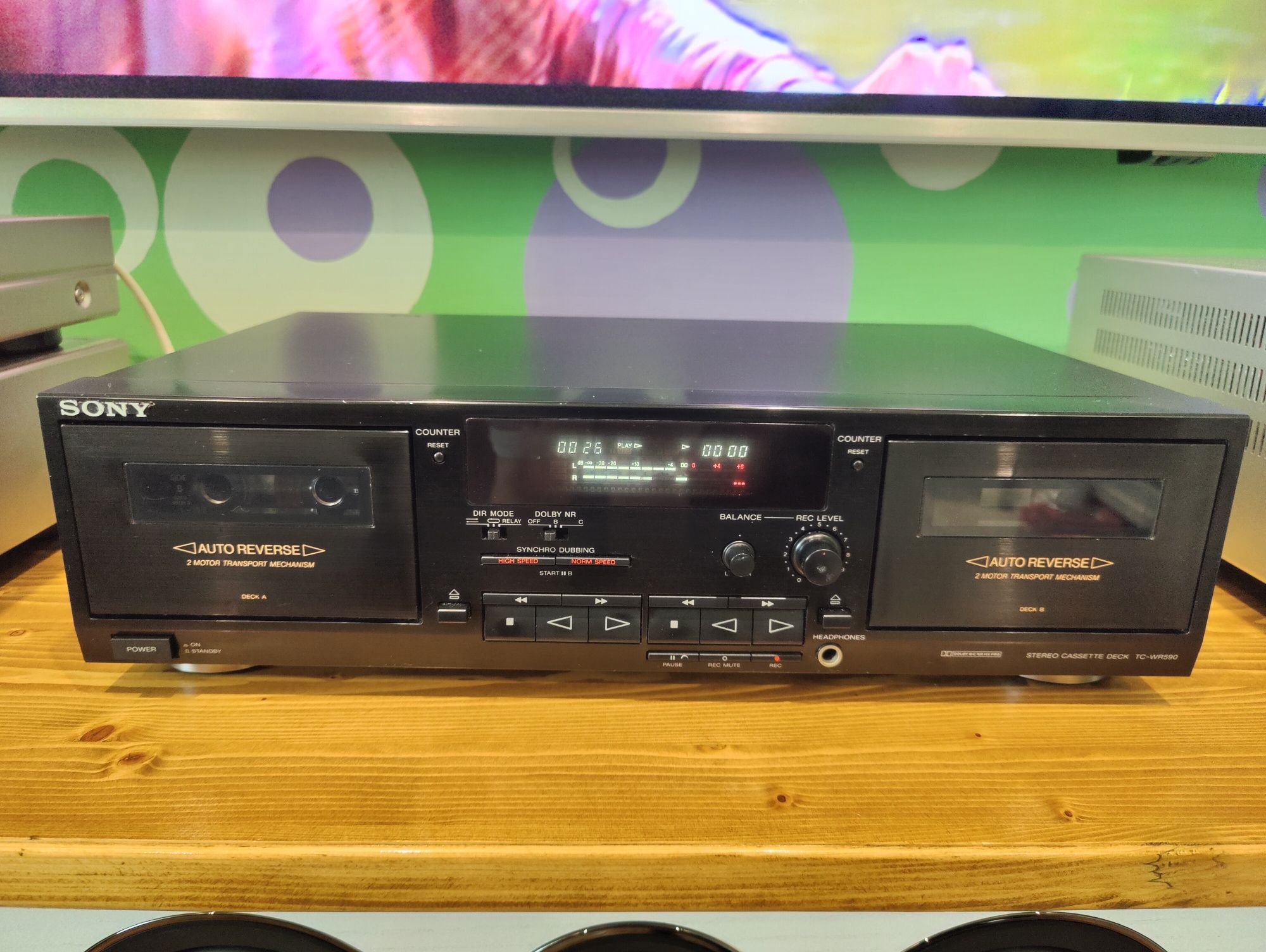 Dublu Deck Sony TC-WR590