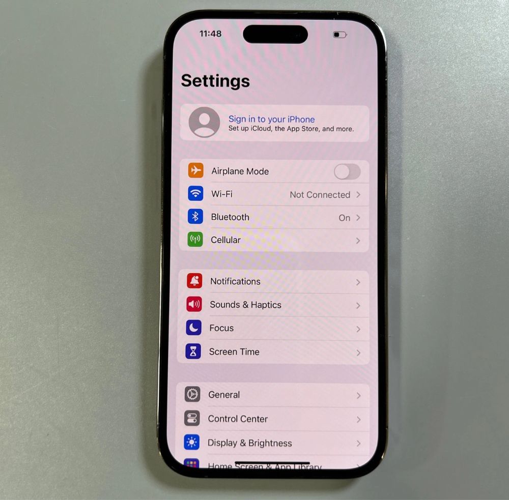 iPhone 14 Pro 256GB Deep Purple 76% Battery Health
