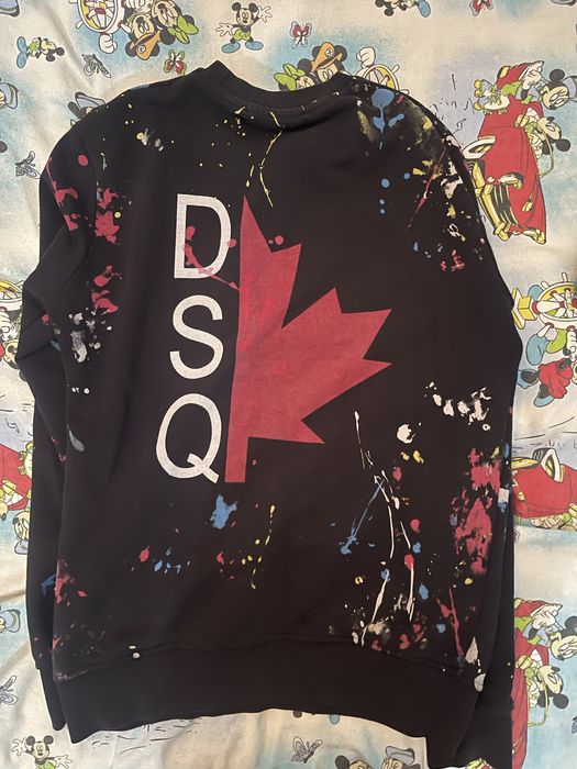 Bluză Dsquared2 DSQ – Paint Splatter Edition