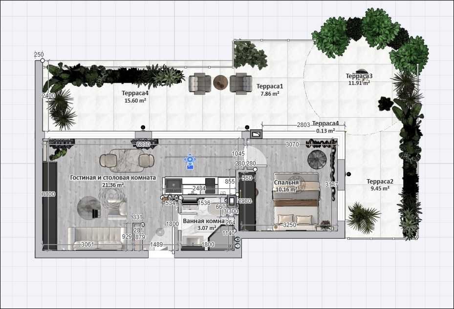 Продава се Двустаен апартамент в к.к. Слънчев бряг - 94 кв.м за 820 €/кв.м - Снимка #8