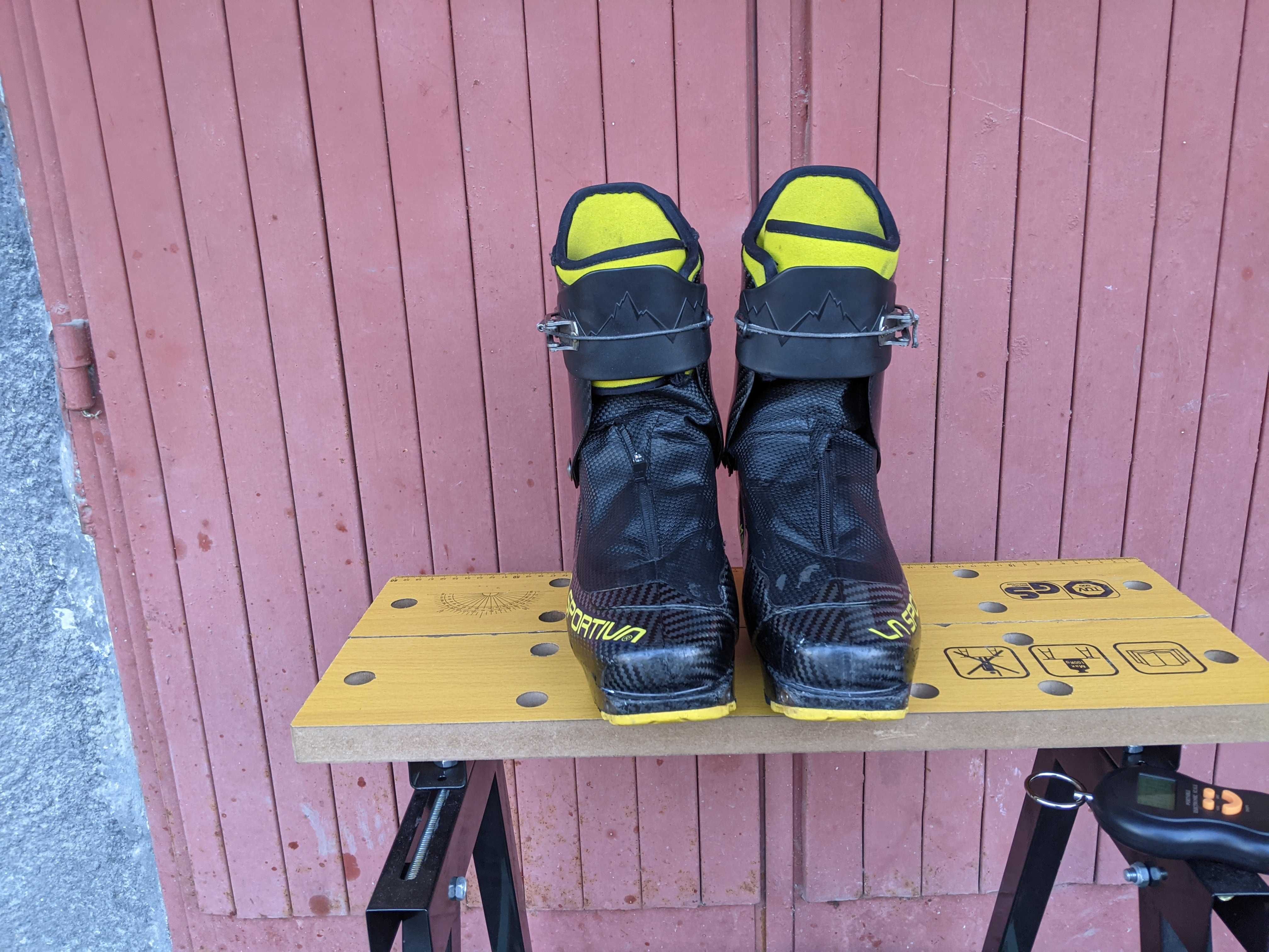 Clăpari tură/ski alpinism din carbon LaSportiva Stratos Evo 28.0(43)