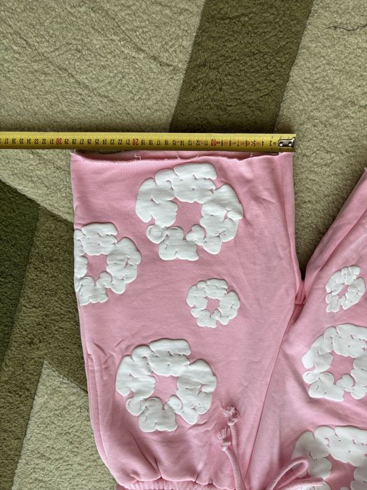 Pantaloni scurti denim tears