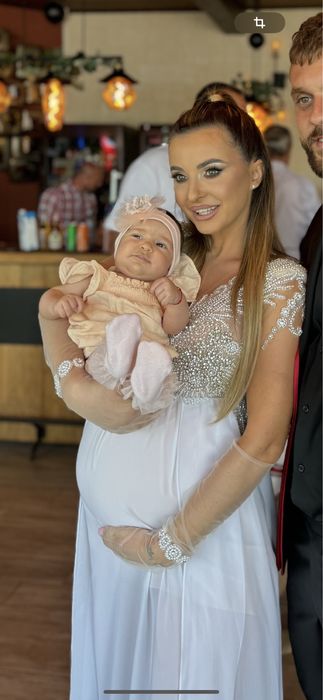 Rochie cununie civila gravida / insarcinata nadare