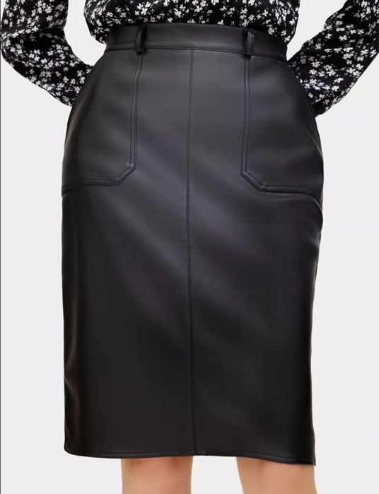 Продам кожаную юбку