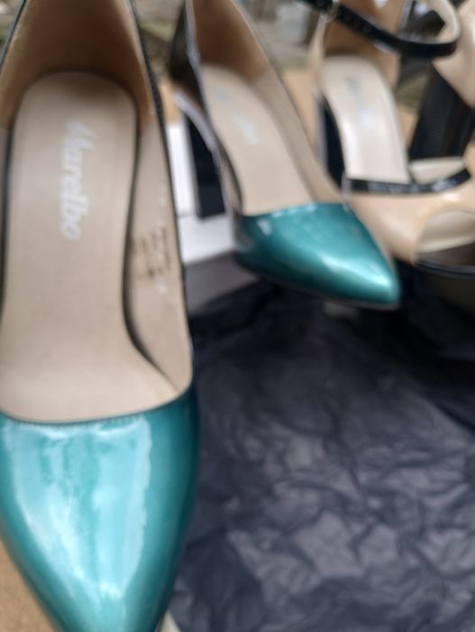 Pantofi piele damă marbelo