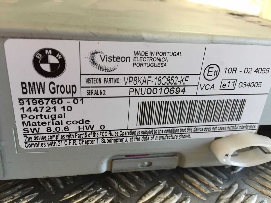 Unitate Principală Radio CD Player - BMW Seria 5 ( E60 E61 - LCI )