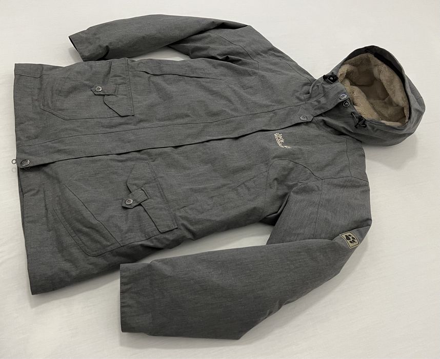 Geaca JACK WOLFSKIN (M dama) TEXAPORE Puf iarna ploaie groasa jacheta