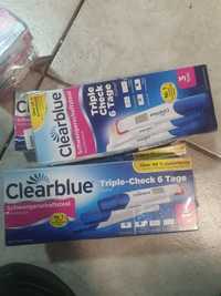 Clearblue тест за бременност Triple-Check Ultra ранен тест