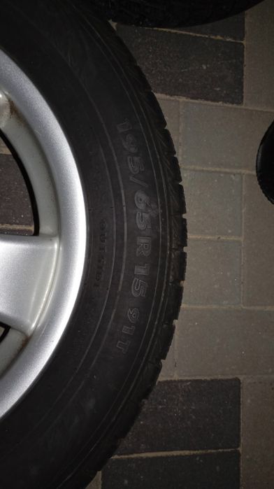 2 Roti 5x100 R15, anvelope iarna