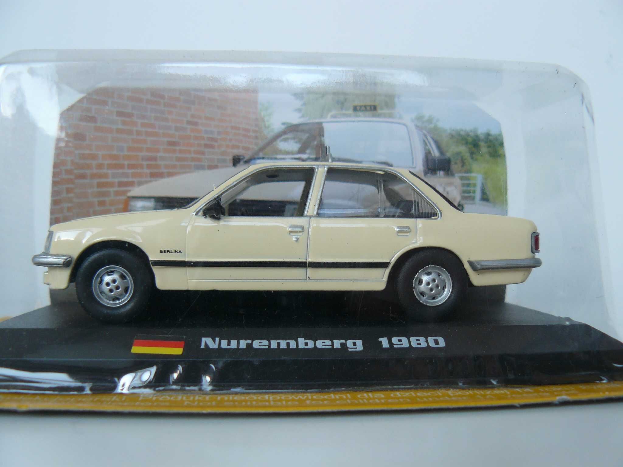 Macheta Auto De Colectie OPEL REKORD E Taxi Scara 1:43, Noua Amercom