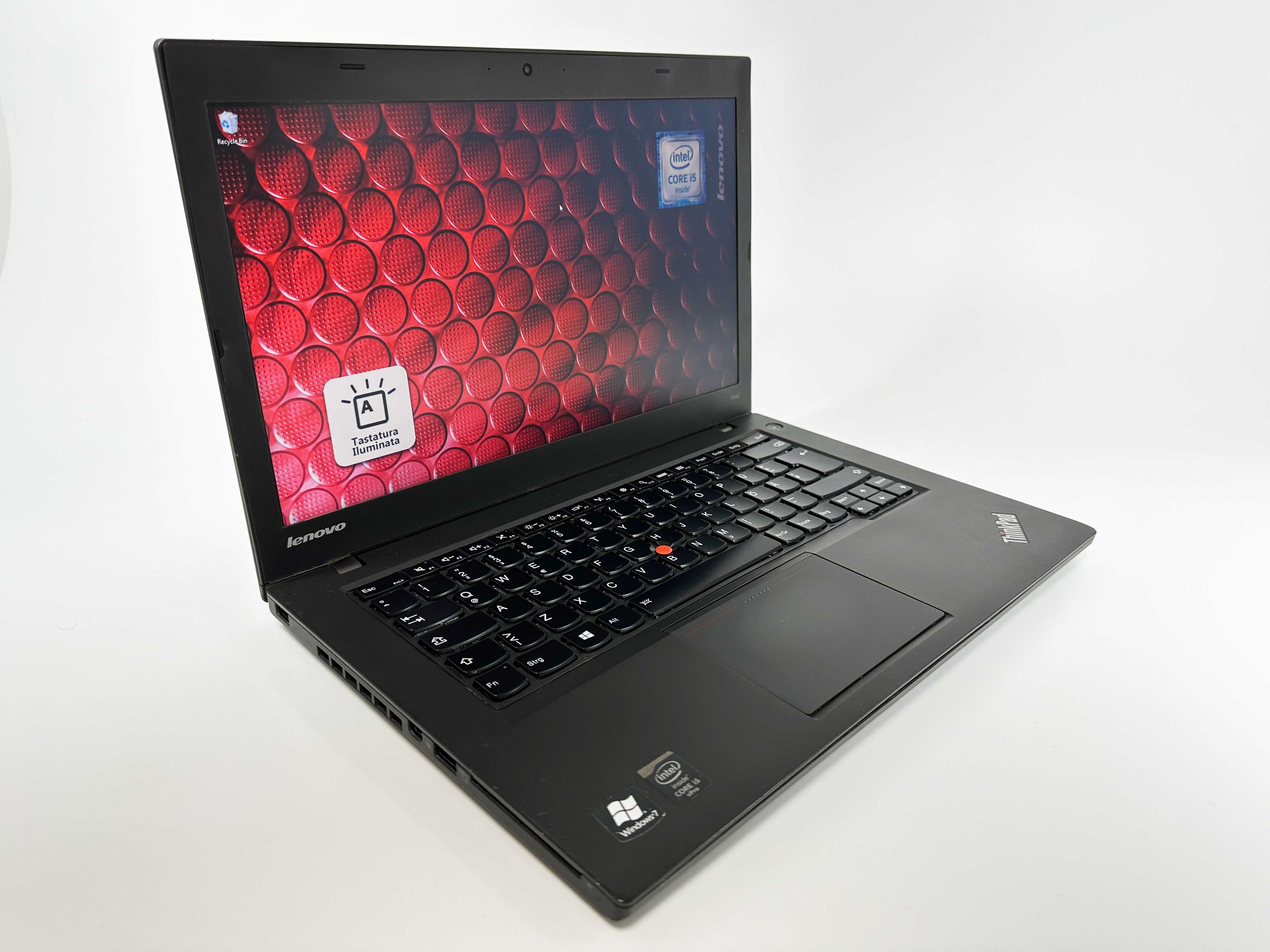 Laptop Lenovo Thinkpad T440 i5 SSD Business CA NOU Garantie 12 luni