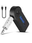 Adaptor Auxiliar cu Bluetooth Cablu Usb Inclus si Mufa Aux