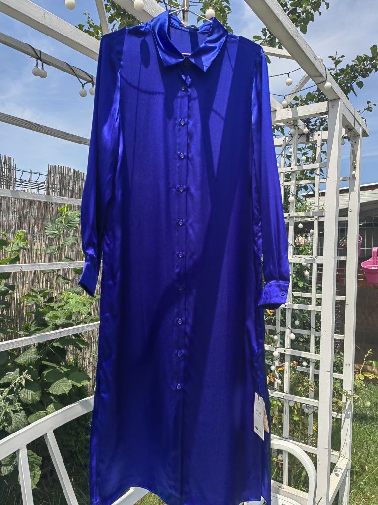 Rochie camasa matase naturala