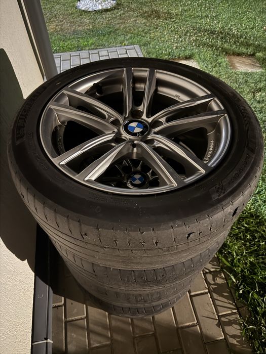Jante BMW R17 5x120. Roti cu anvelope de vara Michelin gratuite.
