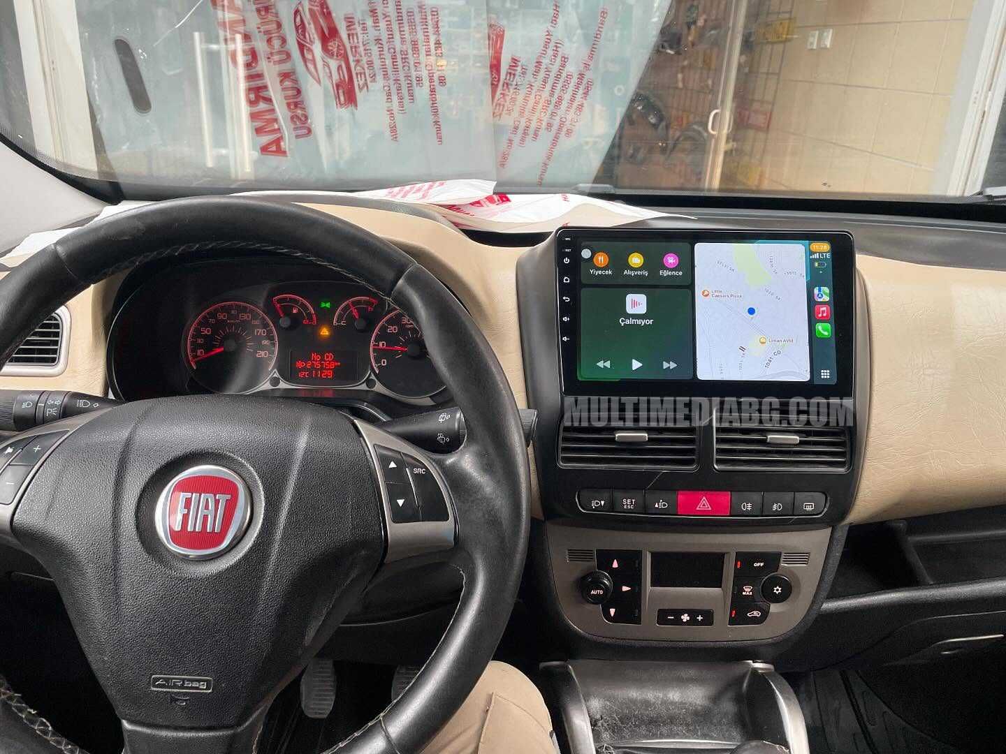 Fiat Doblo 2 2010 - 2014 Мултимедия Навигация Android