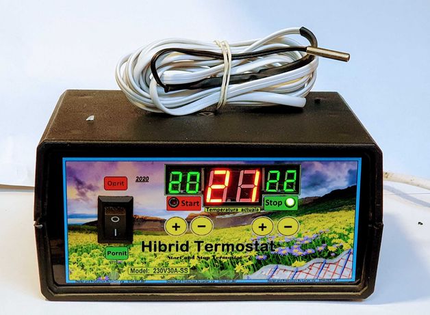 Termostat Digital Hibrid Start and Stop (SS) 5KW