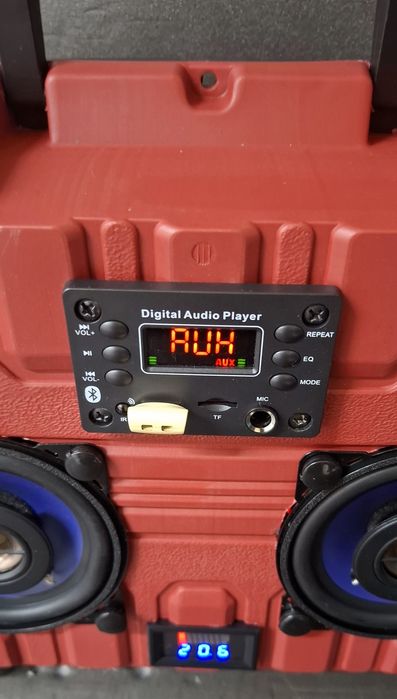 Radio Parkside 20v,card sd,stick usb,bluetooth,