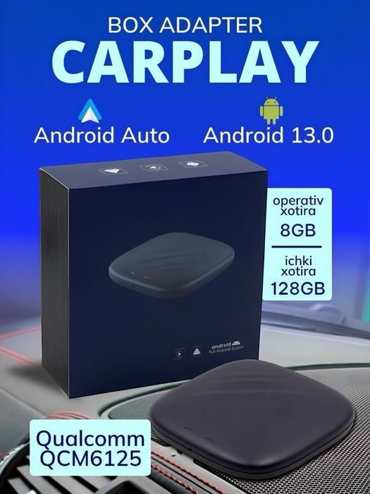Car Play Original Simkarta 8/128 6/64 GB / New!