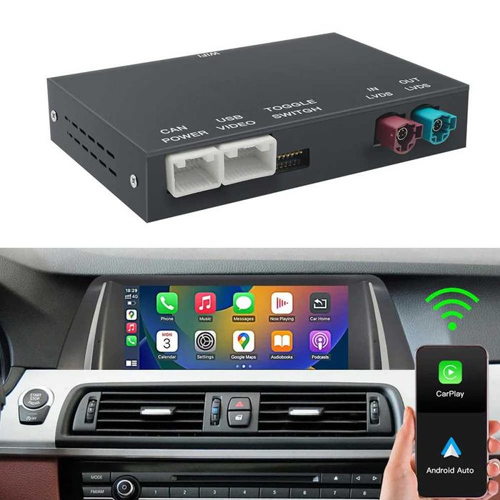 Безжичен Apple Carplay за 1 2 3 4 5 7 Series и още!
