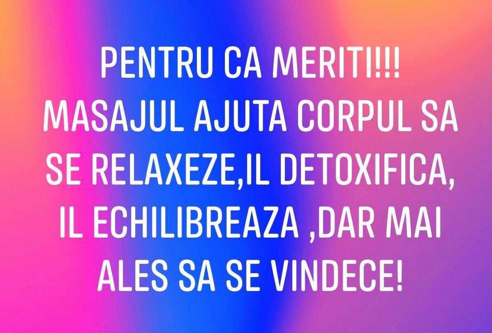 Masaj De Relaxare Deep
