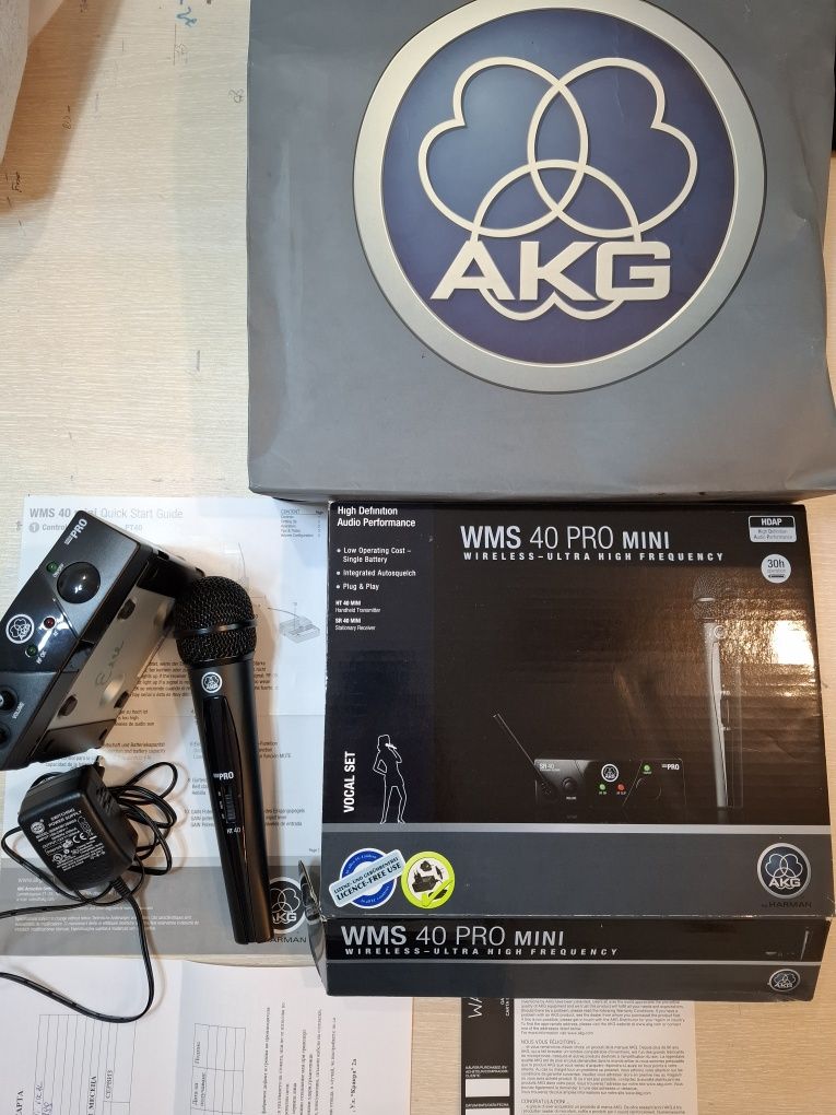 AKG WMS 40 Mini Vocal Set безжичен микрофон