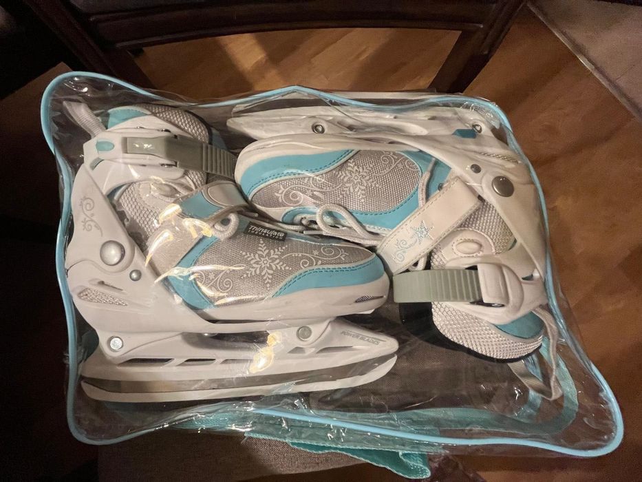 Patine gheata copii, reglabile nr 32-36