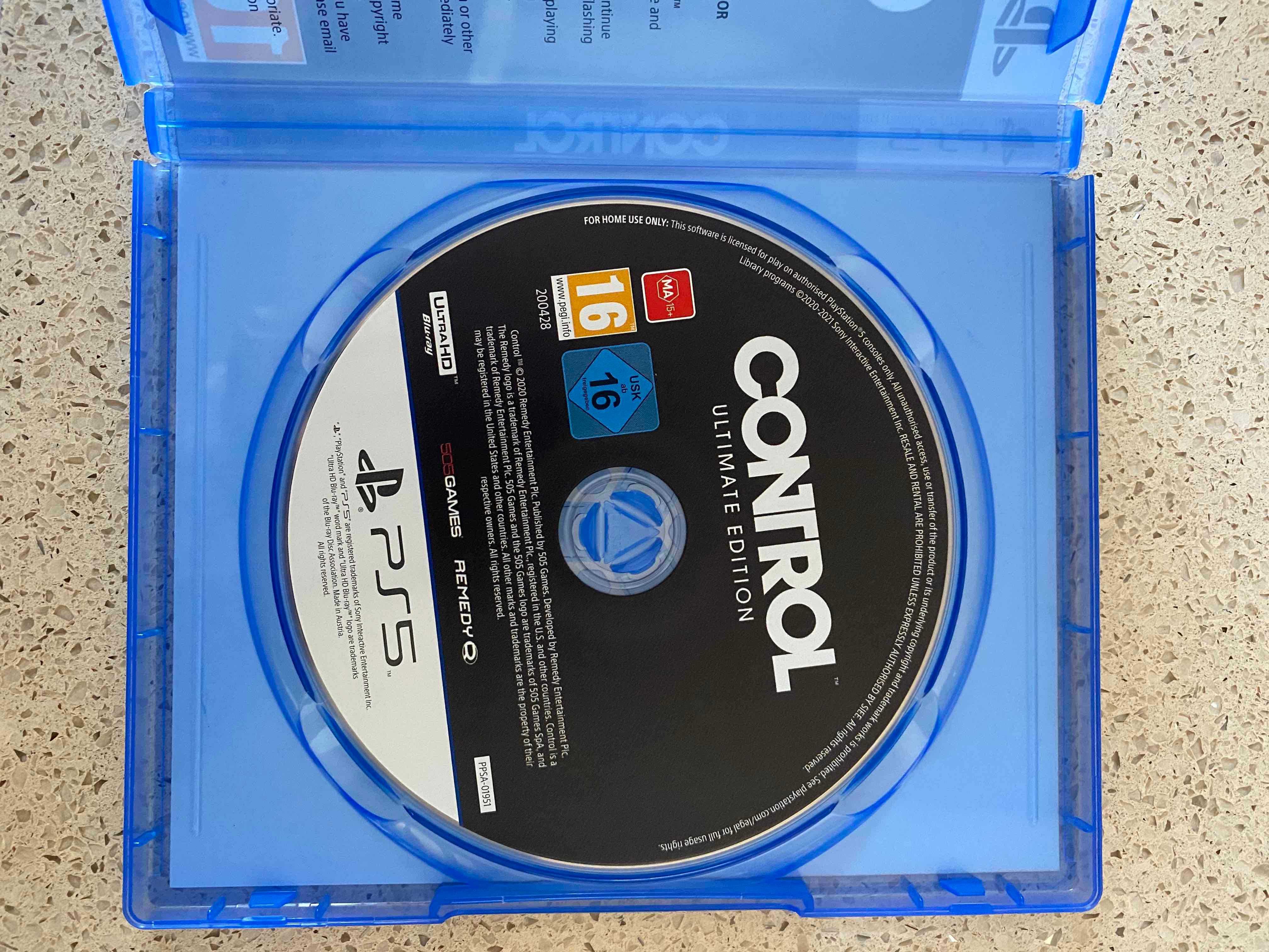 Control Ultimate Edition PS5