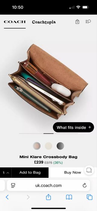 Coach Klare чанта