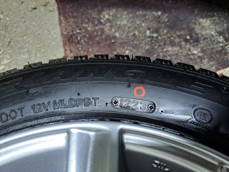 Диски с резиной в идеальном состоянии