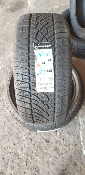 НОВИ ЗИМНИ-20цола-255/35-1бр.-299лв."DUNLOP " "