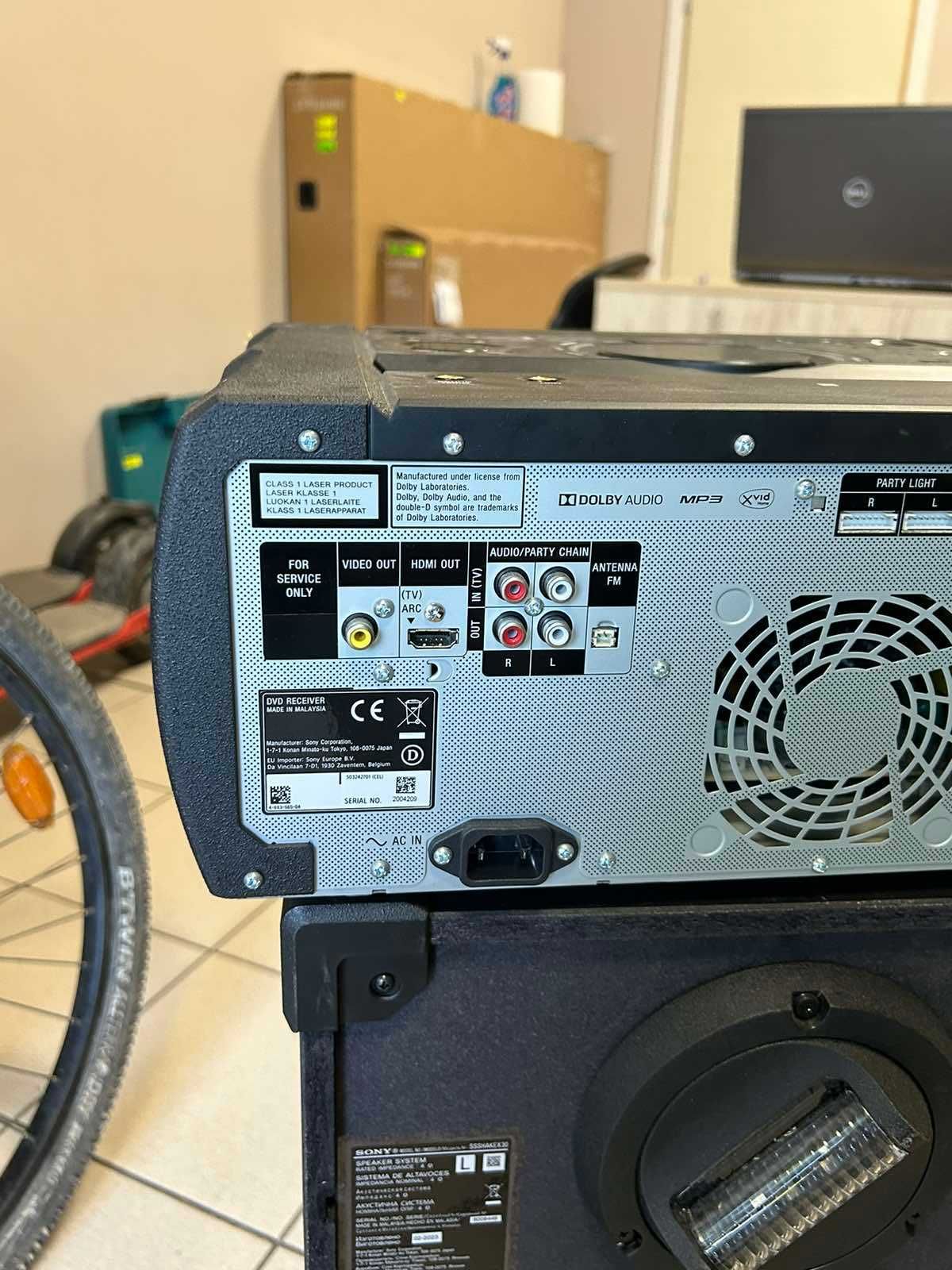 Audio Sony Shake X30D
